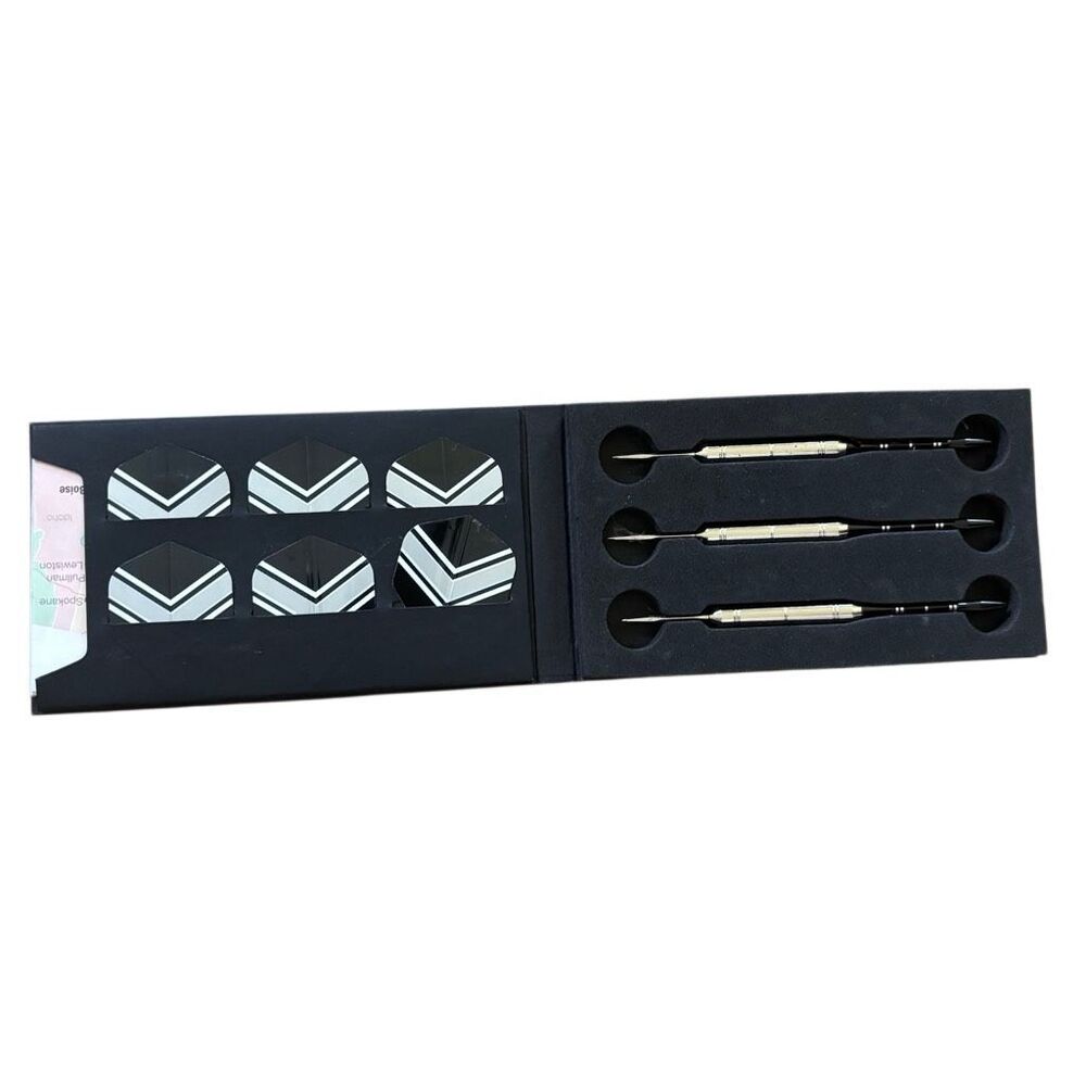 2013 Marlboro Limited Edition Steel Tip Dart Set - 3 Darts, 6 Flights & Map